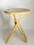 Iconic French wooden stool attributed to Roger Tallon, featuring a clever folding construction and a distinctly...