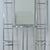 Silver French Art Deco Aluminum Hall Tree with Mirror For Sale - Image 8 of 15
