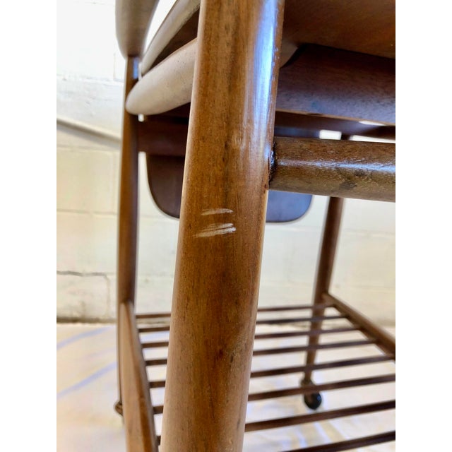 Mid 20th Century In Style of Arthur Umanoff Bar Cart For Sale In San Antonio - Image 6 of 12