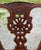 Wood Vintage 1940’s Mahogany Chippendale Settee For Sale - Image 7 of 9