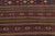 Rug & Kilim Vintage Persian Soumak Kilim, Deep Earth Tones With Diamond Bands - Rug & Kilim For Sale - Image 4 of 7
