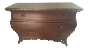 Vintage Bombay 3-Drawer Commode
