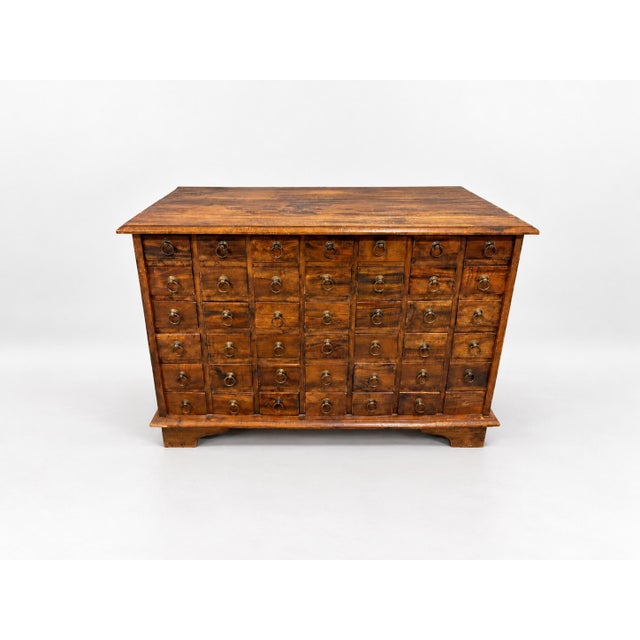 Apothecary Pharmacy Chest of Drawers Cabinet For Sale - Image 6 of 6