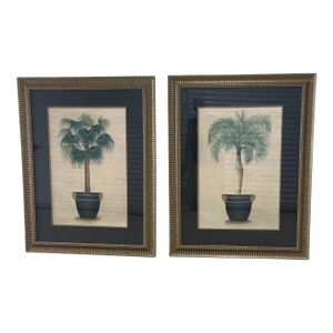 Monumental Palm Tree Art Set by Iksel England