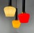 Metal Mid-Century Italian Modern Colourful Cascade Pendant Light, 1970s For Sale - Image 7 of 15