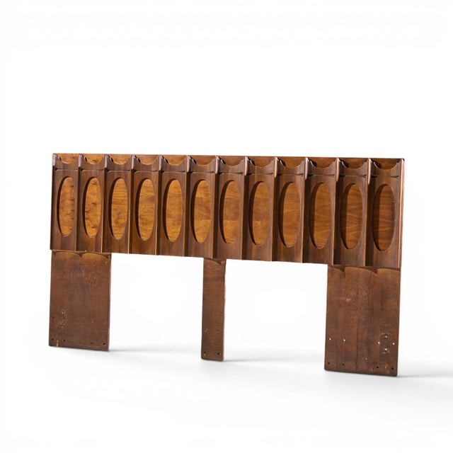 Mid-Century Modern Tobago Mid Century King Headboard For Sale - Image 3 of 3