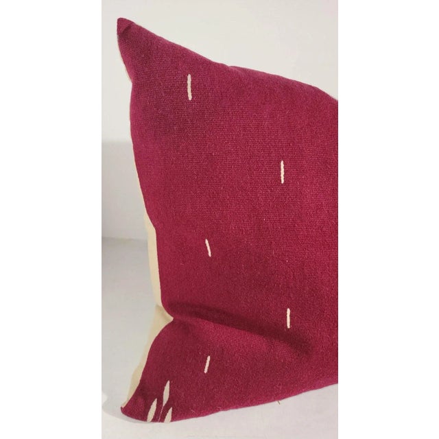 Vintage Texcoco Wool Pillows, Pairs of Texcoco For Sale - Image 4 of 4