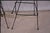 Wood Late 20th Century Pair of Metal Bar Chairs With Slatted Seats and Backs For Sale - Image 7 of 7