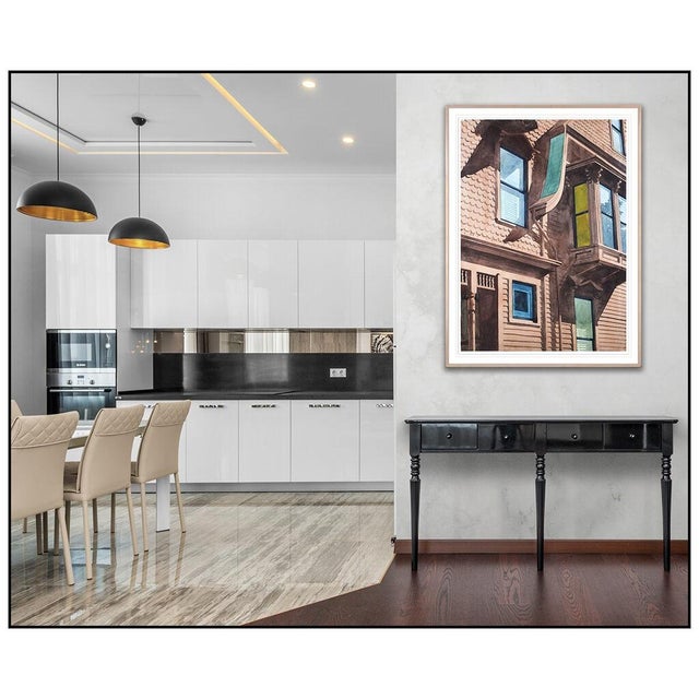 Message us to inquire about custom framing options! (Included for free with every purchase) The artwork here, "Light Drawn...