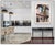 Message us to inquire about custom framing options! (Included for free with every purchase) The artwork here, "Light Drawn...