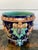 Blue Antique Majolica Bird Planter Cache Pot Jardinière Cobalt Blue Wasmuël C1890 For Sale - Image 8 of 18