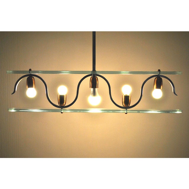 Vintage Pendant Light from Fontana Arte, 1950s For Sale - Image 11 of 17