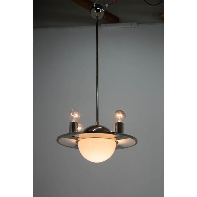 Bauhaus Ceiling Light, 1920s For Sale - Image 4 of 18