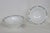 This lovely Set of Three Bowls is made of milk glass. These gorgeous restaurant bowls are white color with the teal and...