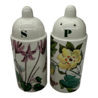 Vintage Portmeirion Botanic Garden Salt & Pepper Shakers- A Pair For Sale