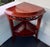 Bombay & Co. Triangular Corner Table with Drawer A beautifully crafted Bombay & Co. corner table designed to nest...