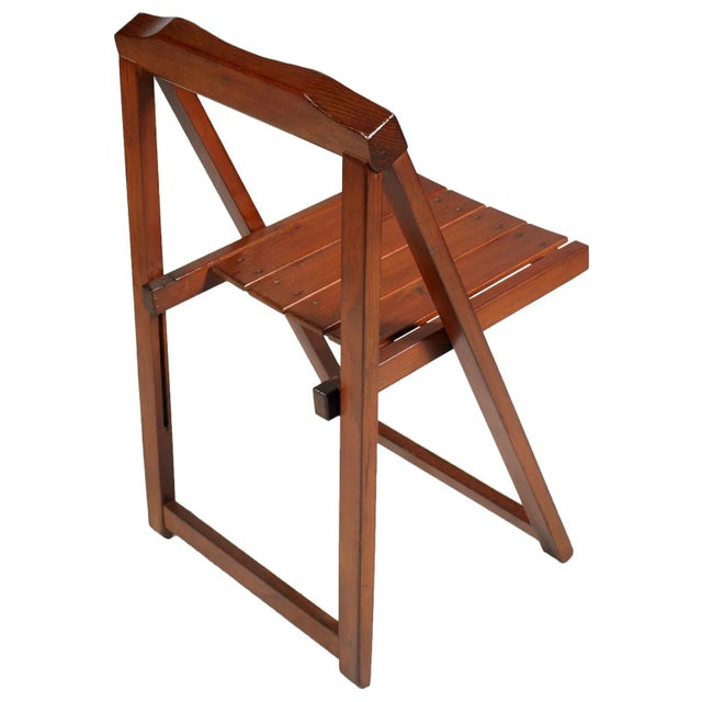 Set of Mid-Century Italian Folding Chairs from Calligaris, 1940s For Sale - Image 4 of 10