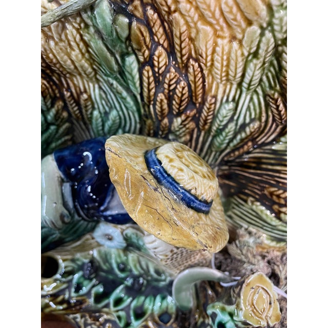 English Majolica Jardinière For Sale - Image 12 of 12