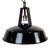 French Industrial Black Enamel Pendant Lamp from Mazda, 1960s For Sale