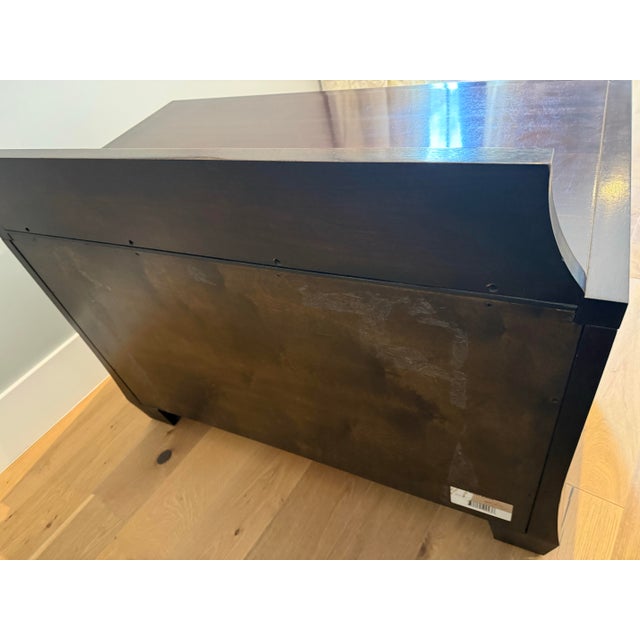 1990s Barbara Barry Tuxedo Nightstands, 2 Pieces For Sale - Image 10 of 13