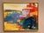 Original Oil on Canvas – “Abstract” by Ubaid Syed – Signed – Vintage & Framed – 53 × 43 cm (20.9" × 16.9") incl. frame An...