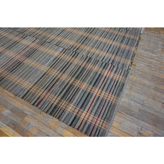 Late 19th Century American Shaker Rag Rug ( 8'10" x 11'3" - 270 x 343 ) For Sale In New York - Image 6 of 8
