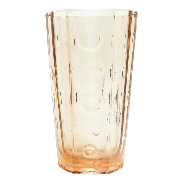 Soda Vase by Jan Sylwester Drost for Ząbkowice Glassworks, 1970s For Sale