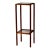 Danish Style Modern Teak Plant Stand Two Tier Smoked Glass For Sale