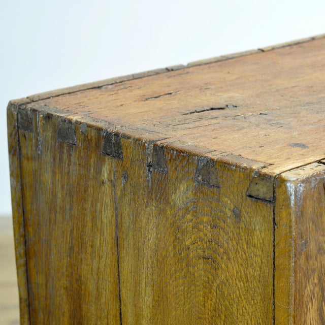 Wood Antique Oak Cabinet, 1820 For Sale - Image 7 of 15