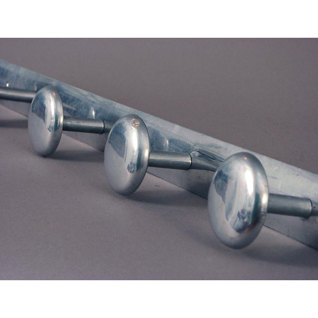 1930s French Modernist Deco 5 Hook Coat Rack Chairish