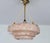 Art Deco Pendant Light in Pink Marble Glass, 1930s For Sale - Image 6 of 14