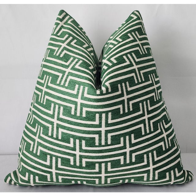 The "Jf Hicken Villa Carlotta" pillows are likely a high end fabric from the Carlotta Collection. These pillows feature...