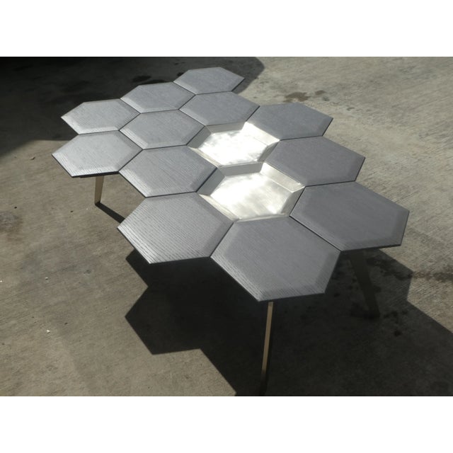 Gray Icy a Coffee Table by Marcanato Mauriizio & Terry Zappa for Enne For Sale - Image 8 of 11