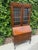 Brown Vintage Uk Imported Edwardian Style Bureau Bookcase/Secretary Desk For Sale - Image 8 of 18