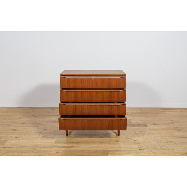 Wood Mid-Century Teak Dresser with Dressing Table, Denmark, 1960s For Sale - Image 7 of 18