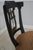 Black Pair Lyre Back Black Finish Occasional Chairs For Sale - Image 8 of 18