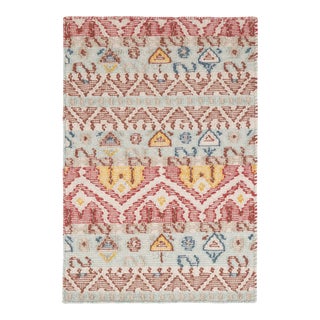 Dash & Albert by Annie Selke Kara Kilim Woven Cotton Rug, 9' x 12' For Sale