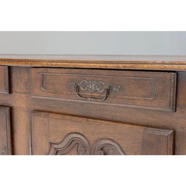 Large Chestnut Buffet, 1880s For Sale - Image 6 of 9
