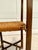 1960s MCM Scandinavian Modern Folding Gentleman’s Valet Chair With Woven Seat For Sale - Image 5 of 11