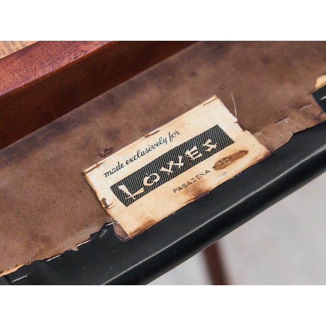 Vintage Chet Beardsley for California Living Designs Set of Eight Mid Century Dining Chairs For Sale - Image 11 of 12