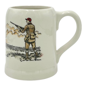 Vintage Paul Brown Hunt Game Dog Ceramic Mug