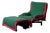 1980s Sinbad Chair + Ottoman by Vico Magistretti for Cassina For Sale