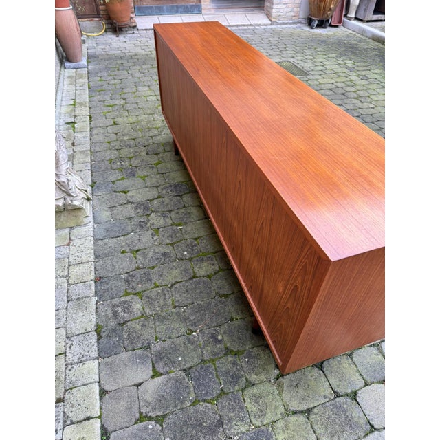 Wood Monika Sideboard by George Coslin for Faram, 1960s For Sale - Image 7 of 10