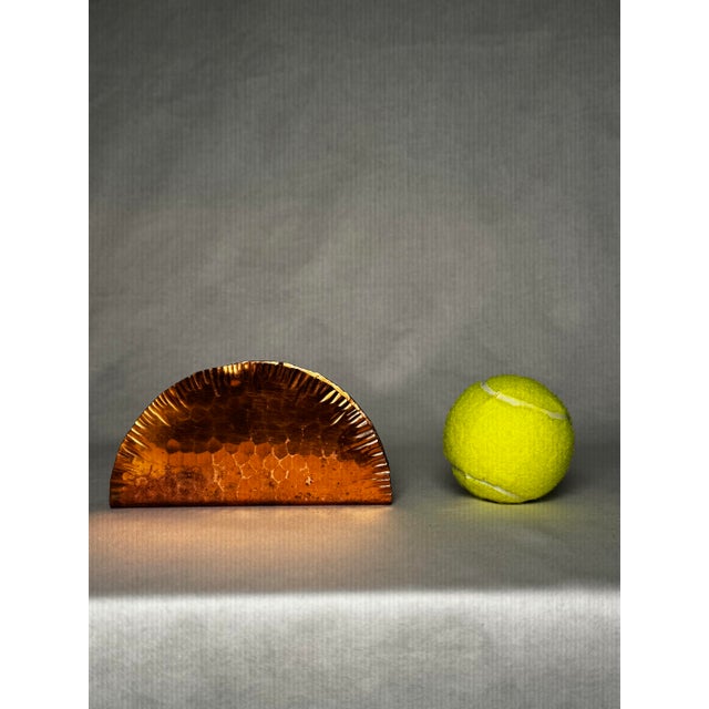 Vintage Southwestern Hammered Copper Napkin Holder For Sale - Image 12 of 12