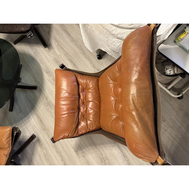 Vatne Møbler Falcon Armchair by Sigurd Resell for Vatne Møbler, 1970s For Sale - Image 4 of 16