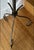 Wrought Iron Coat & Hat Rack Distinctive Spiral Globe Top Tripod Base Brutalist For Sale - Image 9 of 12