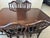 1940s Duncan Phyfe Georgian Style Mahogany Dining Table and Shield Back Chairs - Set of 7 For Sale - Image 10 of 10