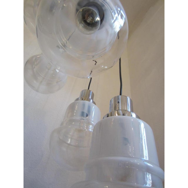 Murano Glass Cascade Ceiling Light, 1970s For Sale - Image 4 of 9
