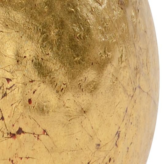 Contemporary Hammered Ball - Gold, Medium For Sale - Image 3 of 10