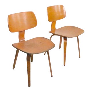 Mid Century Bentwood Chairs by Thonet 2 Available For Sale